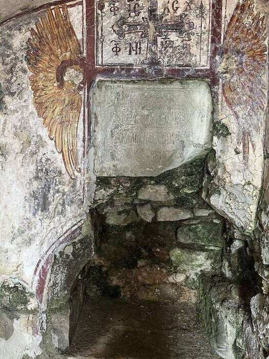 Affreschi all'interno del Monastero di Sumela