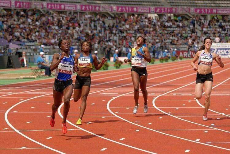 Gara femminile di ostacoli alle Olimpiadi storiche