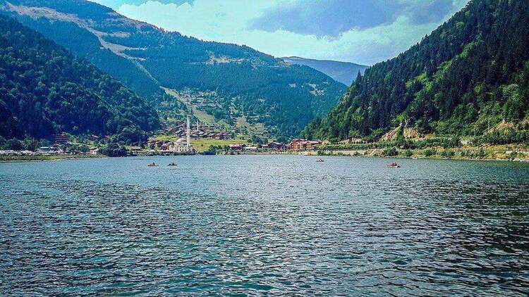 Il lago Uzungöl vicino a Trabzon