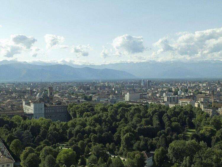 Panorama di Torino in Piemonte